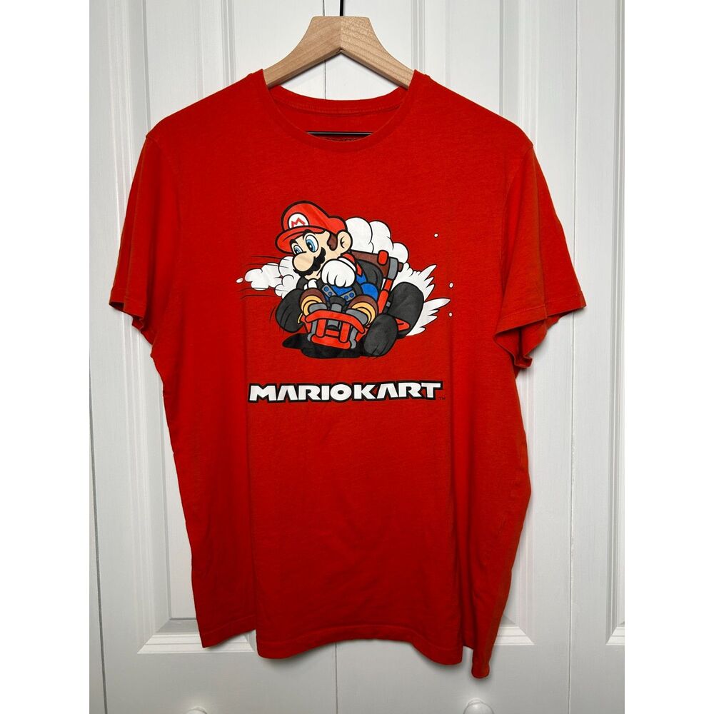 Nintendo Mario Kart Red Graphic T-Shirt Primark Size L